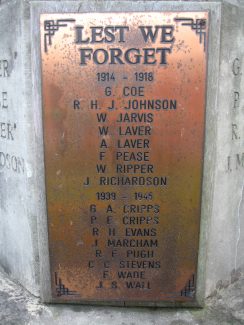 Little Burstead War Memorial