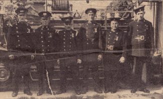 Some of the members of the Billericay Fire Brigade. It is thought this photo may be outside the Sun Street garage | Jim Smith