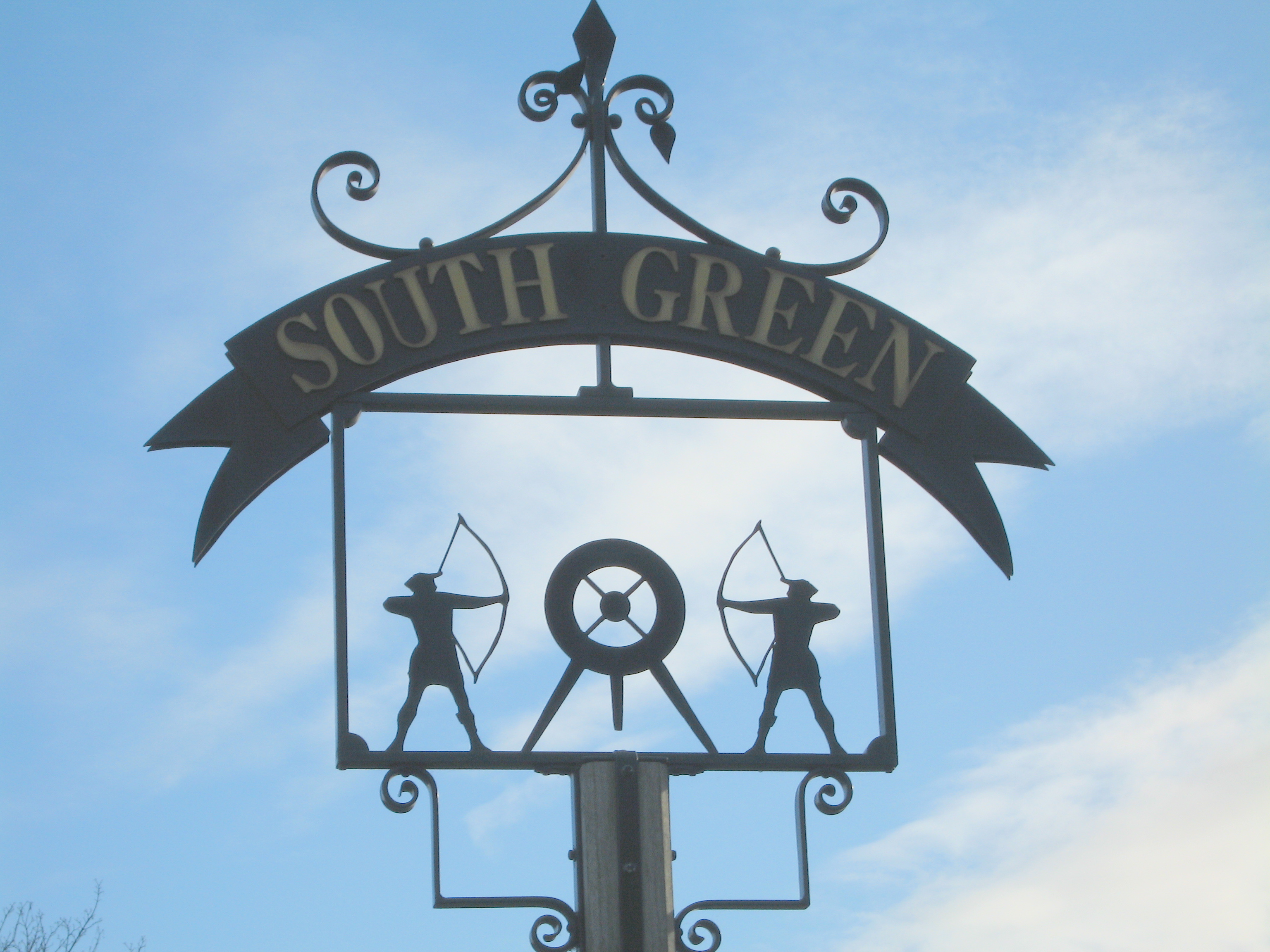The South Green Sign South Green Billericay Community Archive